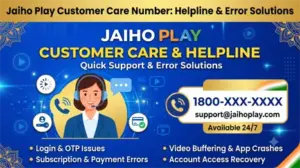 Jaiho Play Customer Care